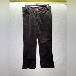 NYDJ Tummy Tuck Bootcut Jeans Womens 2P petite Black Denim Stretch VTG 2575